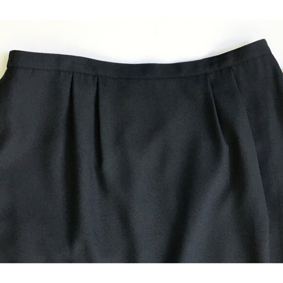 Kasper for Dillards Womens Suit 16W 3 Pc. Jacket Skirt Pants Navy Blue Business - Picture 8 of 16